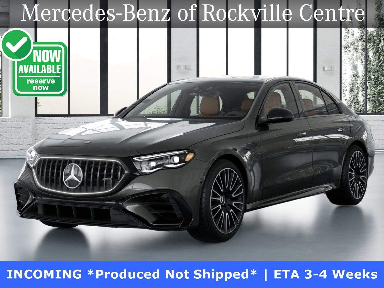 New 2027 Graphite Grey Metallic Mercedes-Benz AMG® E 53 E 4MATIC+ Sedan image 1