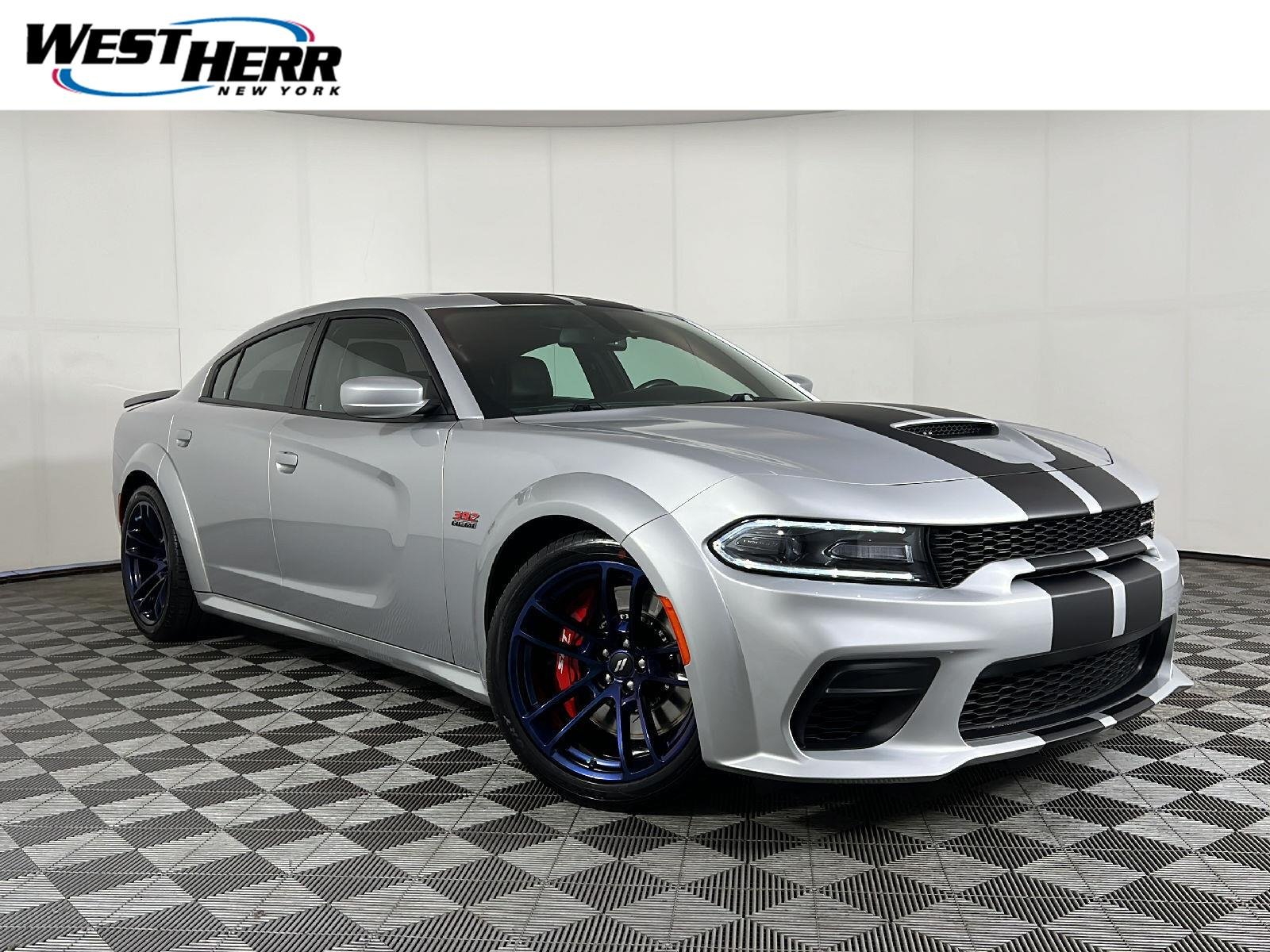 Used 2021 Triple Nickel Clearcoat Dodge Scat Pack Widebody image 1