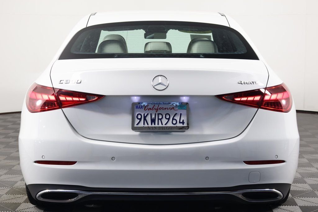 Certified Used 2024 Polar White Mercedes-Benz C 300 image 5