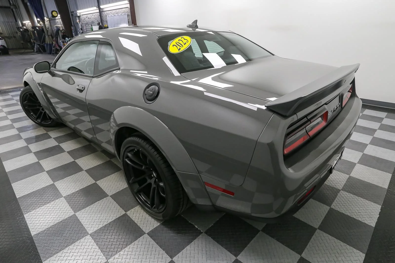 Used 2023 Destroyer Gray Clearcoat Dodge R/T Scat Pack Widebody image 12