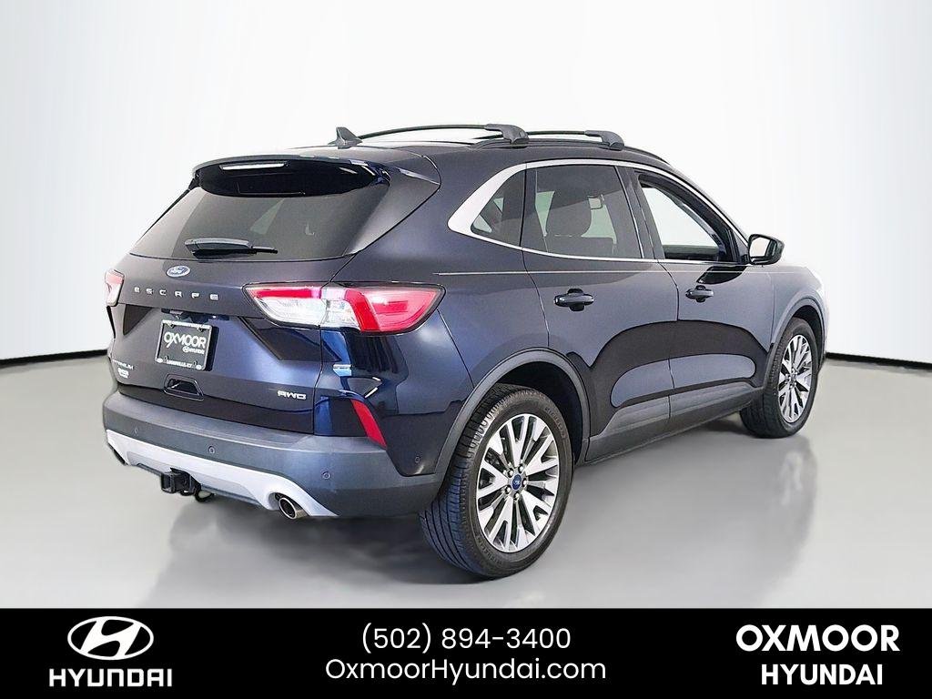 Used 2021 Antimatter Blue Metallic Ford Titanium image 7