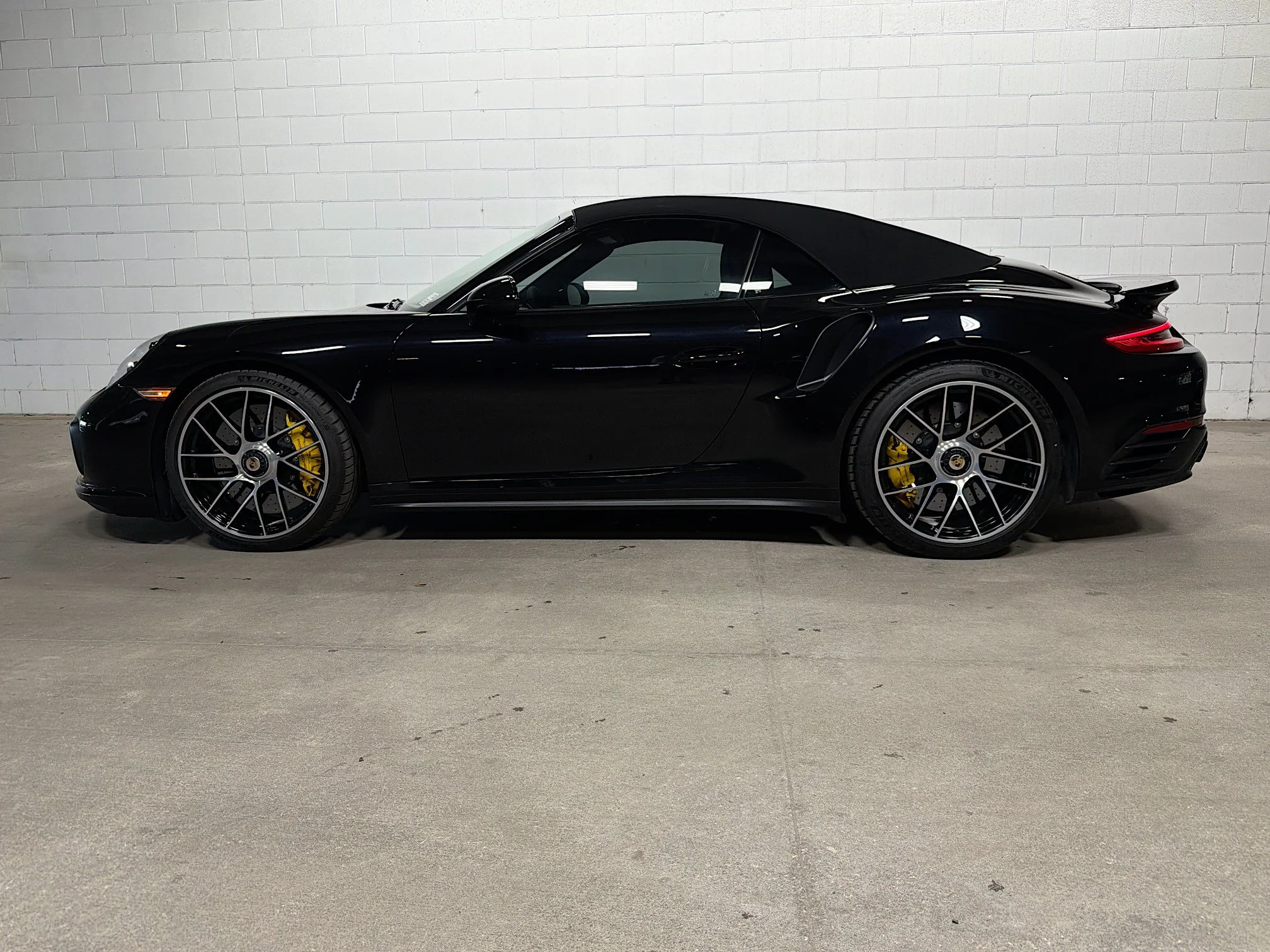 Certified Used 2019 Jet Black Metallic Porsche Turbo S image 2
