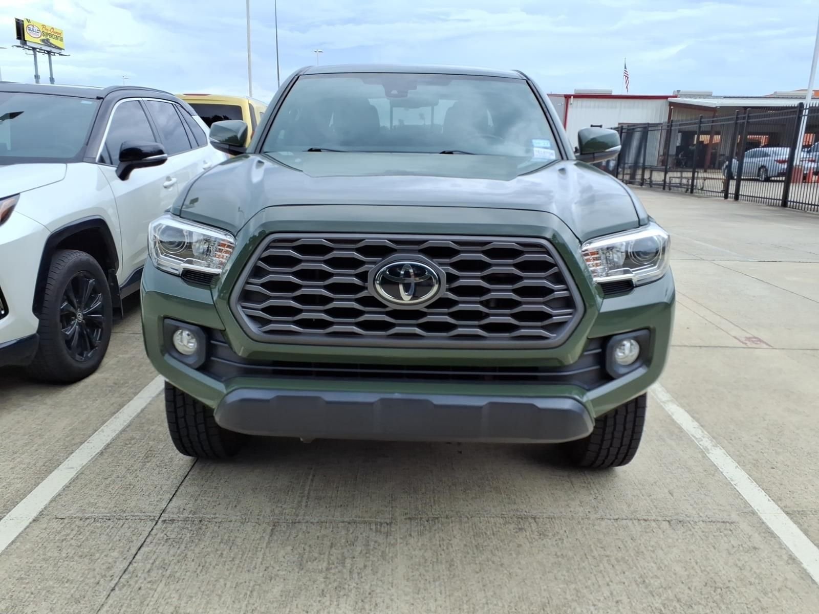 Used 2021 Army Green Toyota TRD Off-Road image 2