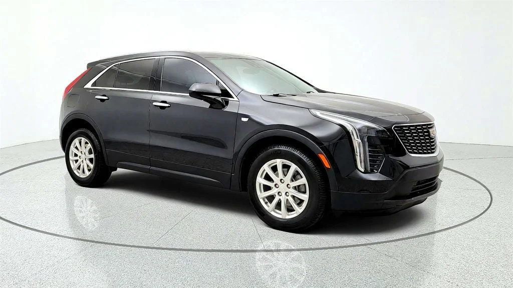 Used 2023 Stellar Black Metallic Cadillac FWD 4dr Luxury w/ Driver Awareness Package image 3