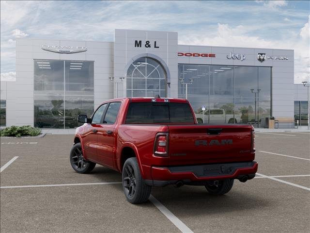 New 2026 Molten Red Pearl-Coat Exterior Paint RAM Laramie image 4