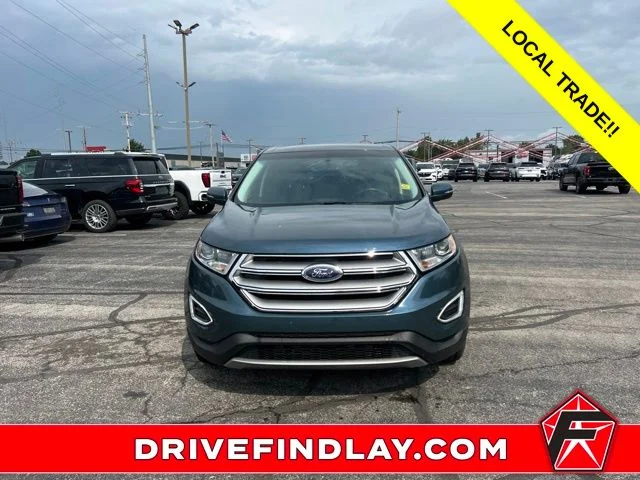 Used 2016 Blue Ford SEL image 2