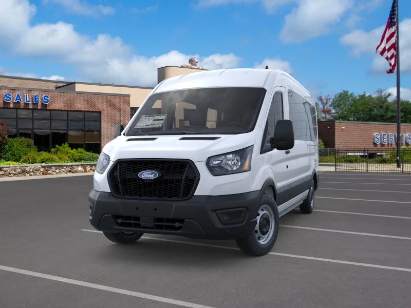 New 2026 Oxford White Ford Passenger Van XL image 2