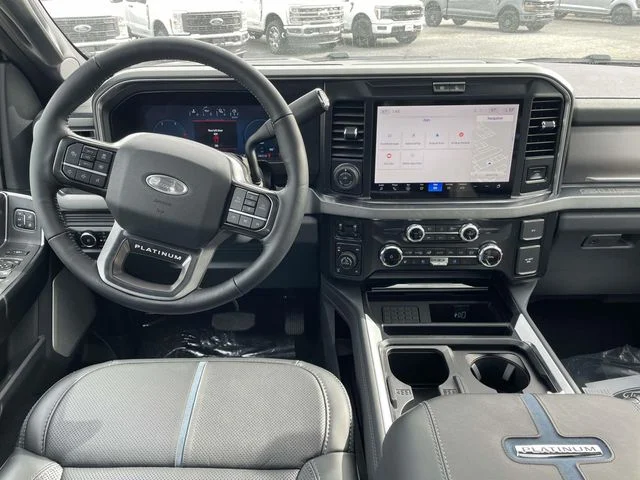 New 2026 Glacier Gray Metallic Tri-Coat Ford F-350® Platinum® image 4