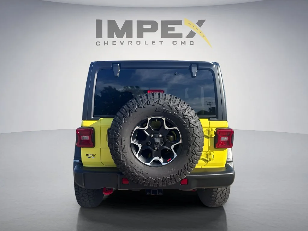 Used 2023 Yellow Jeep Rubicon image 4