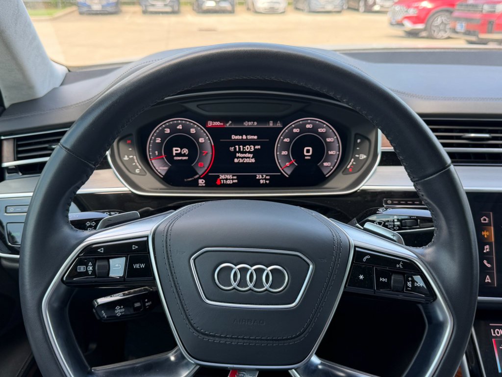 Used 2019 Glacier White Metallic Audi L 55 (Tiptronic) (No Longer Available Fo image 14
