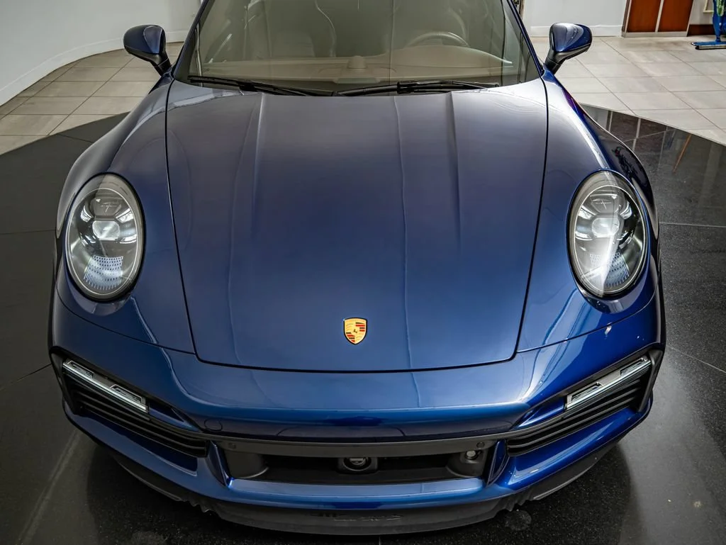 Certified Used 2021 Blue Porsche Turbo S image 19