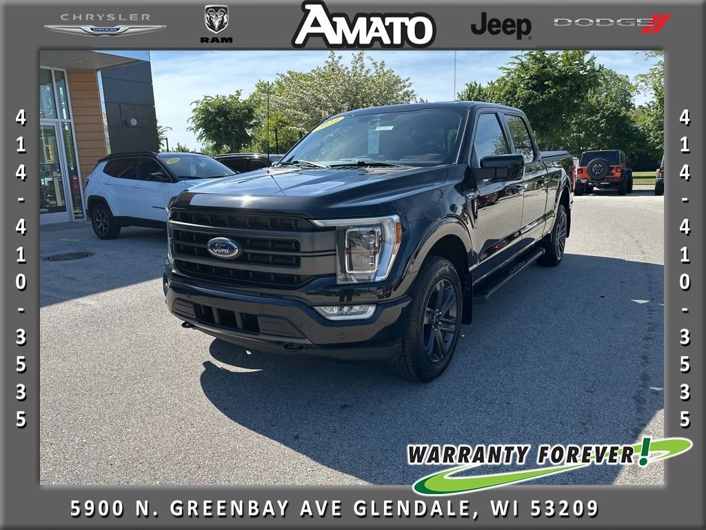 Used 2023 Black Ford Lariat image 1