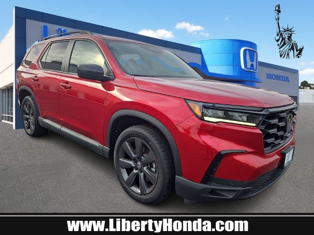 Used 2025 Radiant Red Metallic II Honda Sport image 1