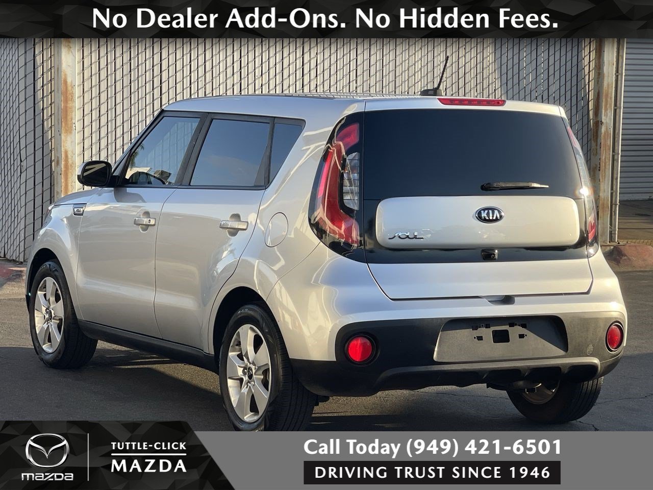 Used 2019 Bright Silver Kia Base image 13