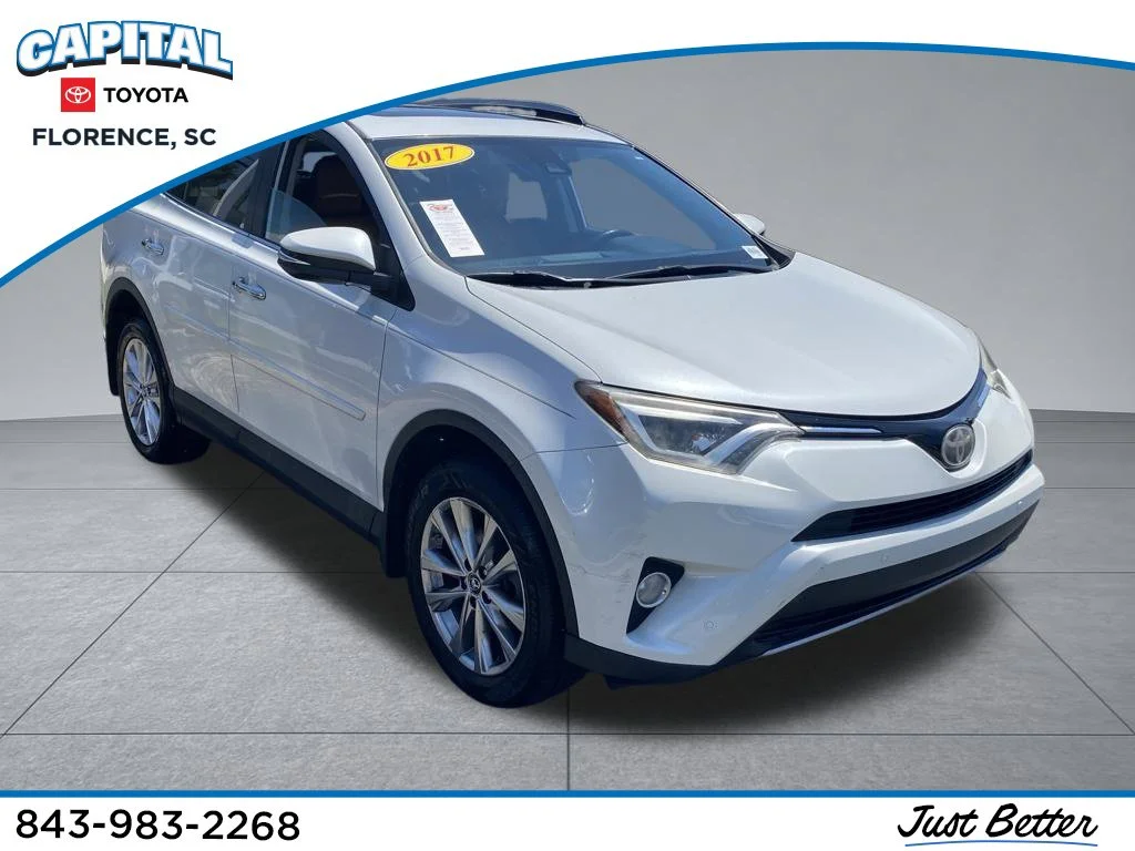 Used 2017 White Toyota Limited image 1
