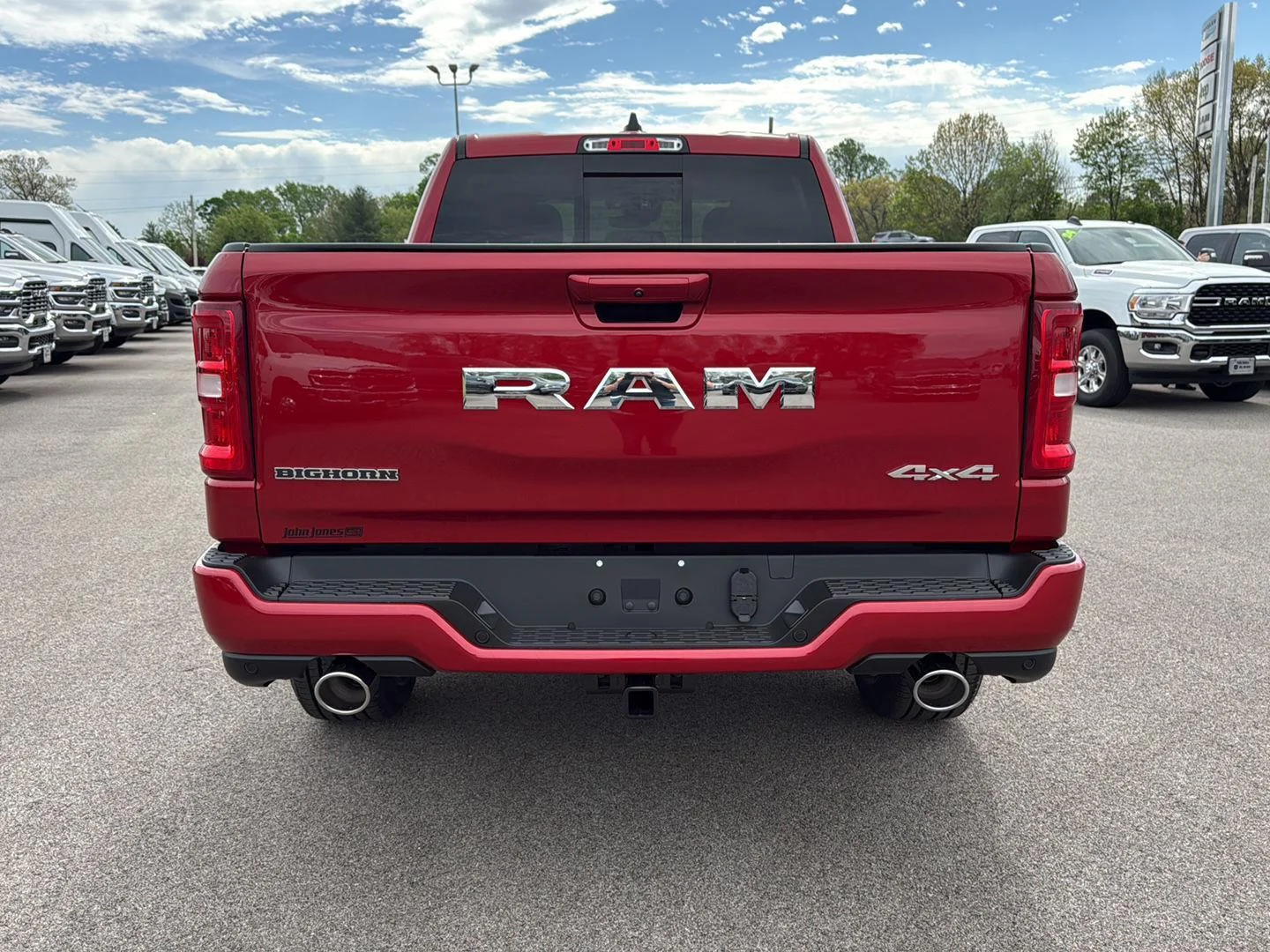New 2026 Molten Red Pearlcoat Ram Big Horn image 17