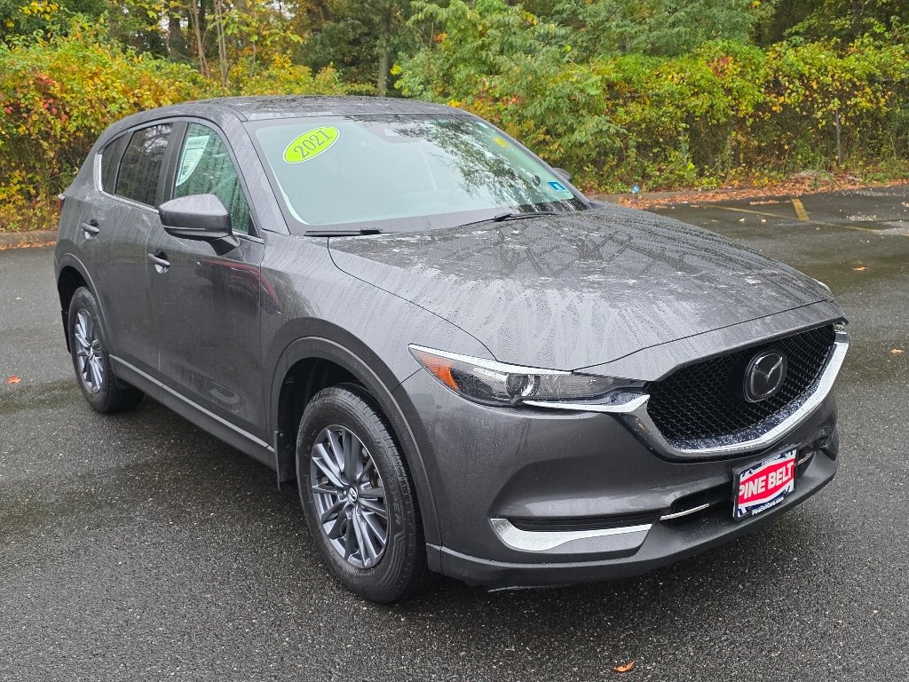 Used 2021 Machine Gray Metallic Mazda Touring image 9