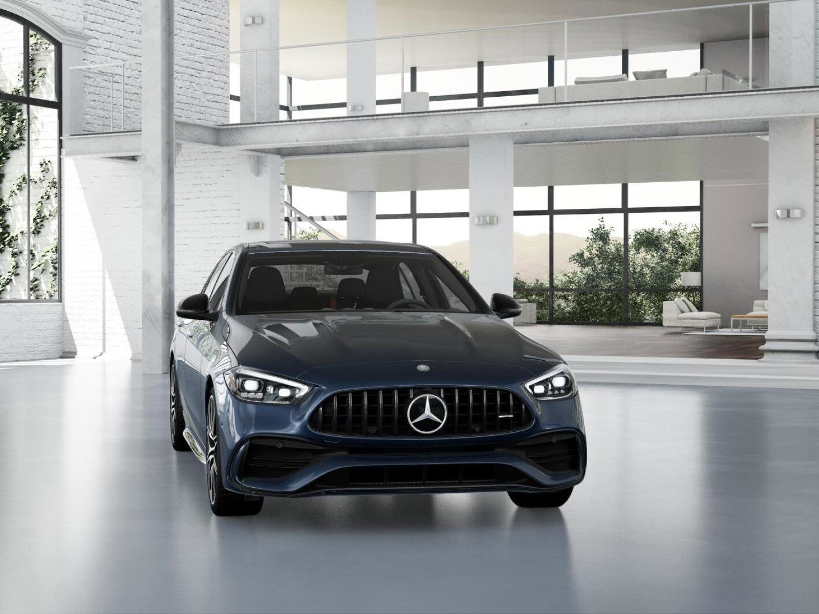 New 2026 Twilight Blue Metallic Mercedes-Benz AMG® C 43 4MATIC® Sedan image 8