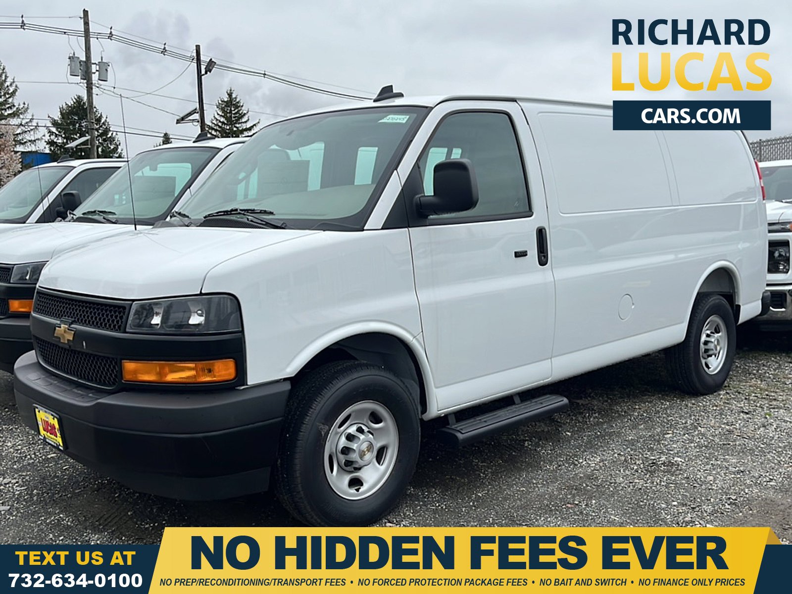 Summit White 2025 Chevrolet Express Cargo 2500 RWD Van Rear-Wheel Drive
