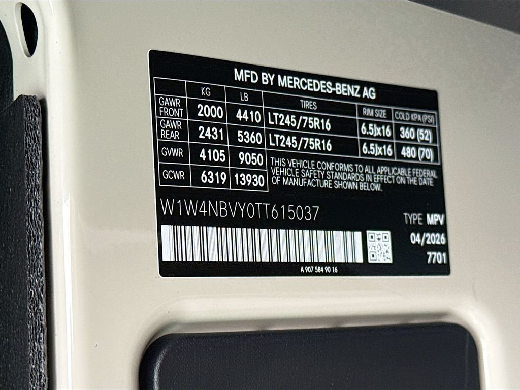 New 2026 Pebble Grey Mercedes-Benz Cargo 144 WB image 34