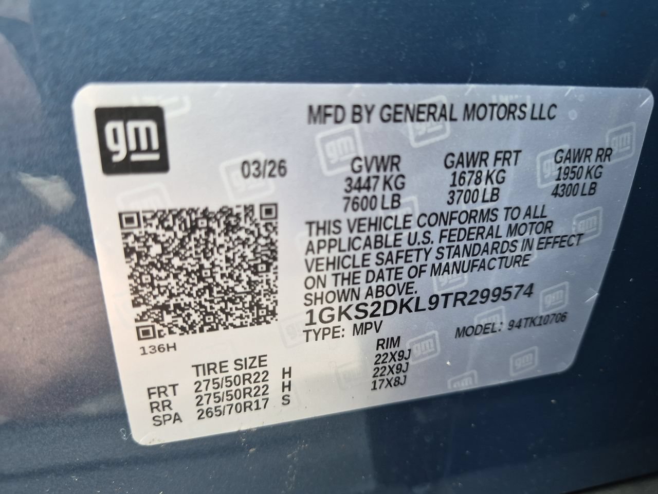 New 2026 Downpour Metallic GMC Denali image 33