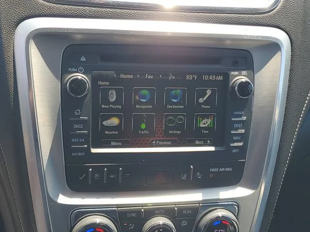 Used 2015 CARBON BLACK METALLIC GMC SLT image 17
