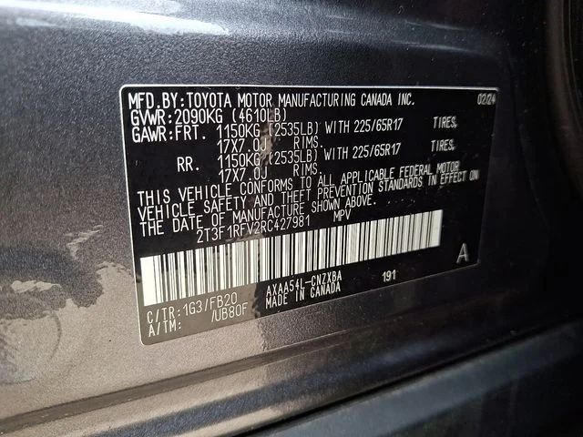 Used 2024 Gray Toyota LE image 27
