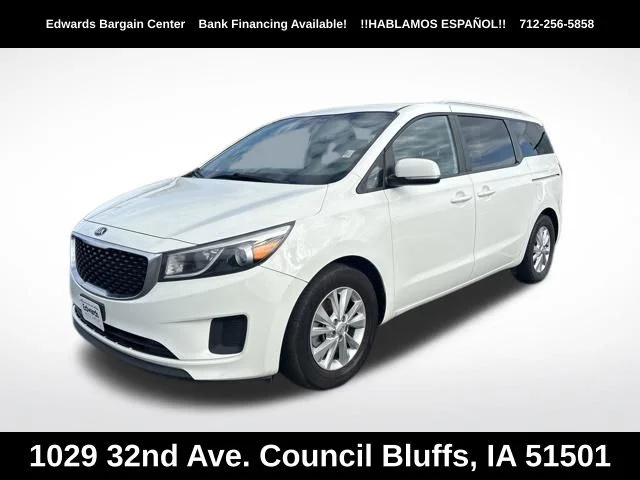 Used 2015 White Kia LX image 3