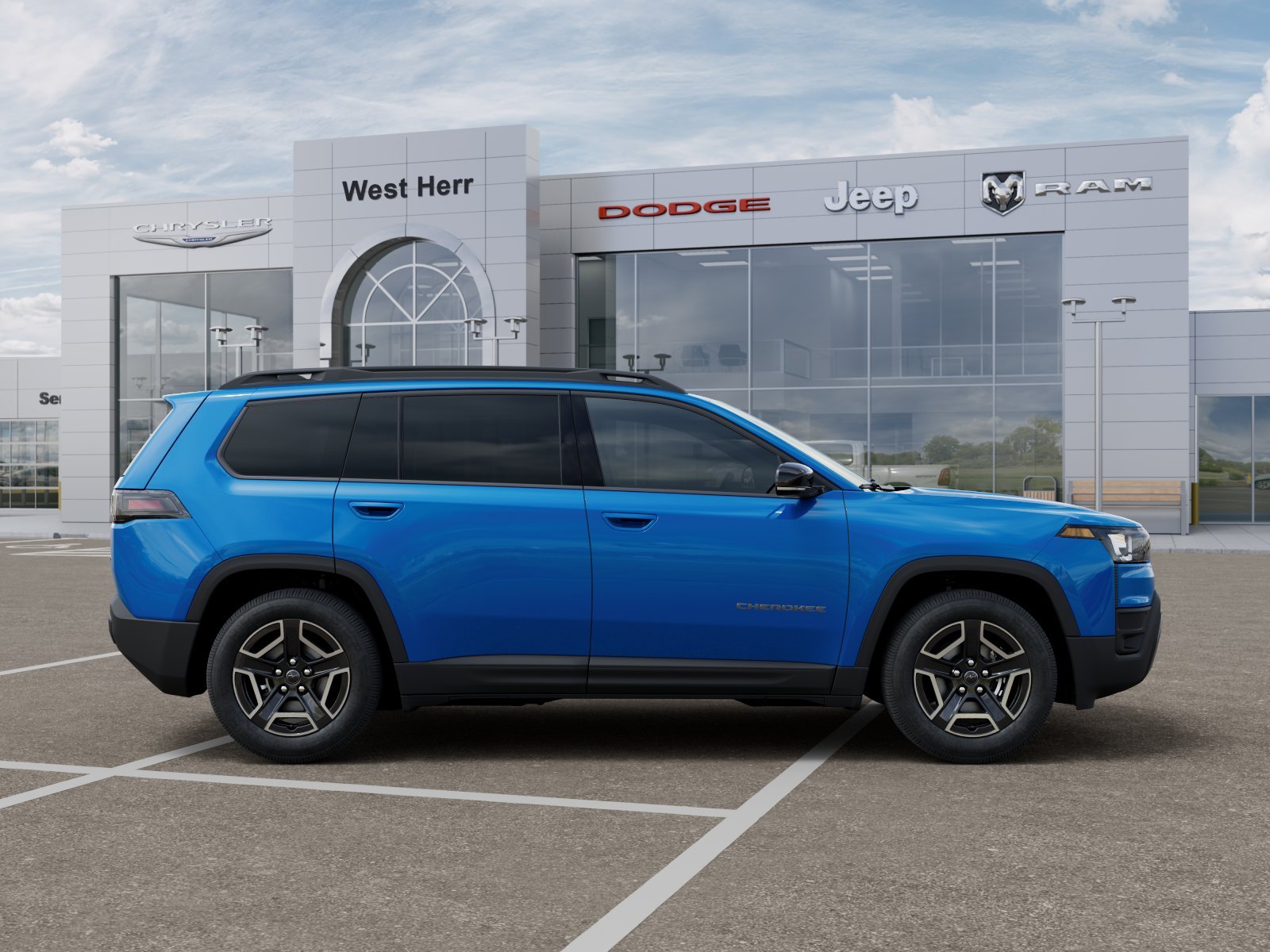 New 2026 Hydro Blue Pearl-Coat Exterior Paint Jeep Limited image 47