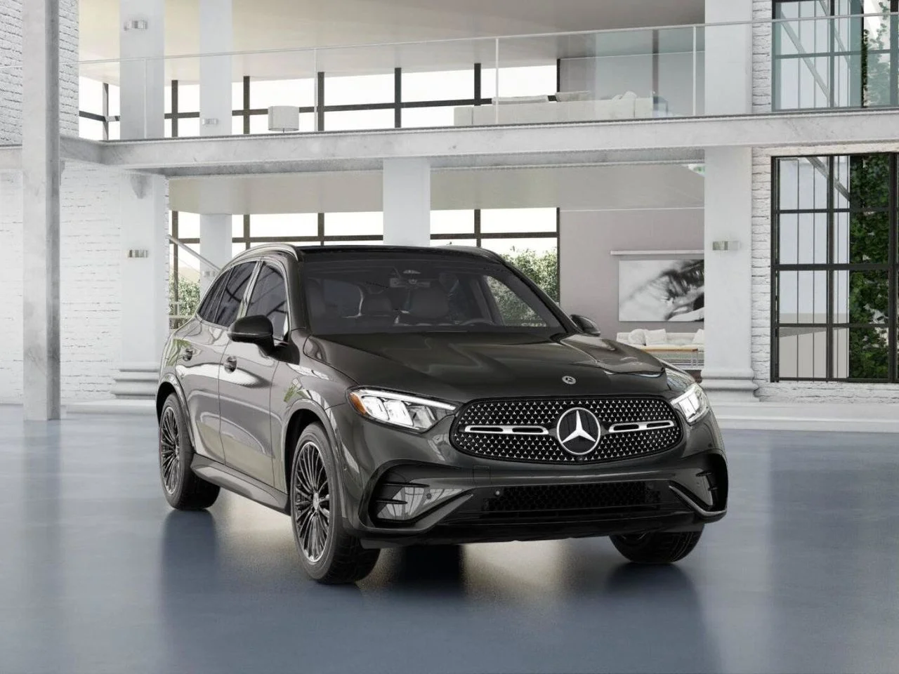 New 2027 Graphite Grey Metallic Mercedes-Benz GLC 300 image 9