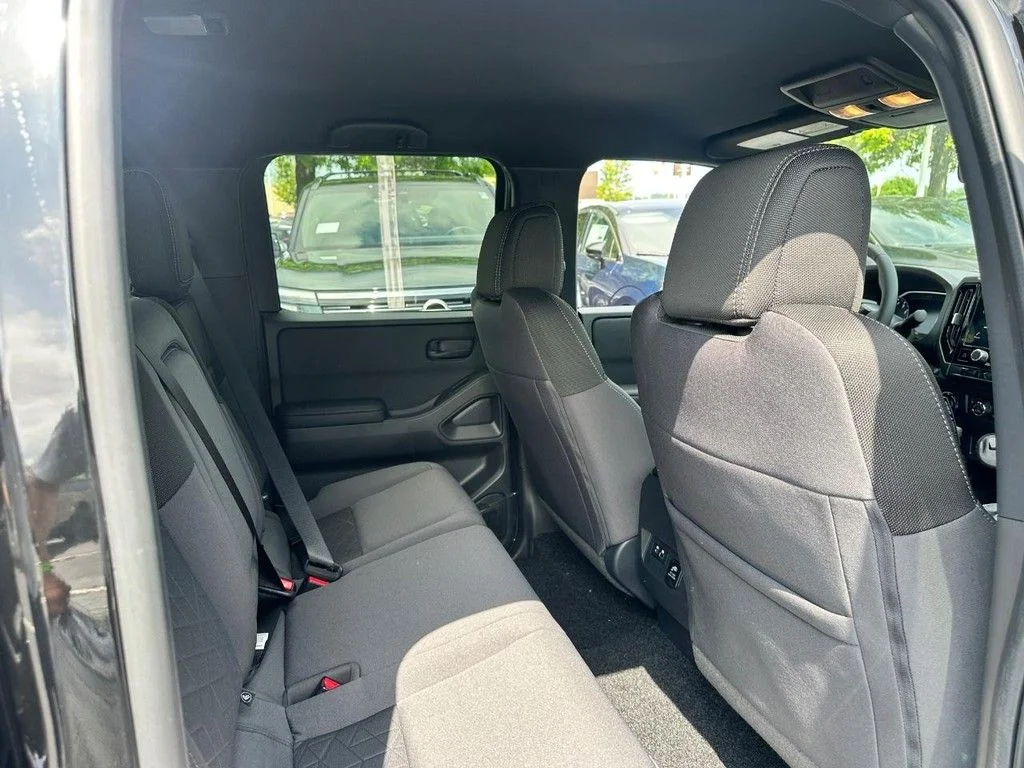 New 2026 Super Black Nissan Crew Cab SV Long Bed image 4