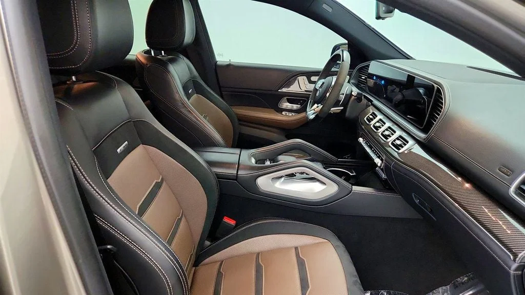 Used 2021 Black Matte Wrap Mercedes-Benz AMG® GLE 53 Coupe w/ Night Pkg & Carbon Fiber Trim image 24