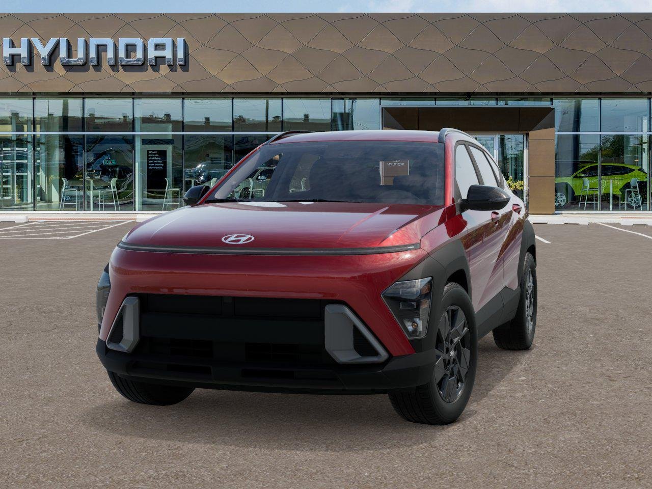 New 2026 Ultimate Red Metallic Hyundai SEL Sport FWD image 6