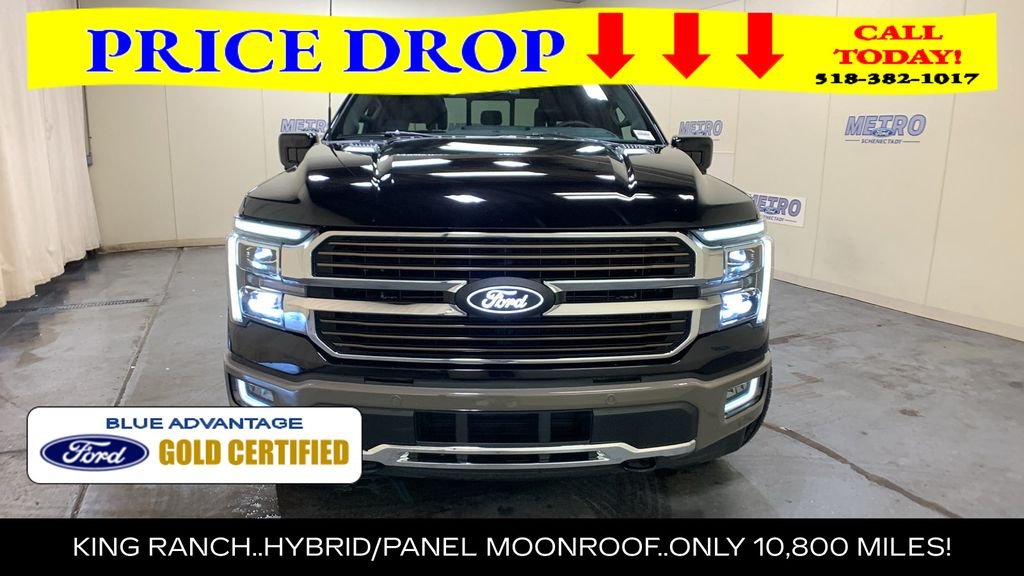 Certified Used 2025 Black Metallic Ford King Ranch image 8