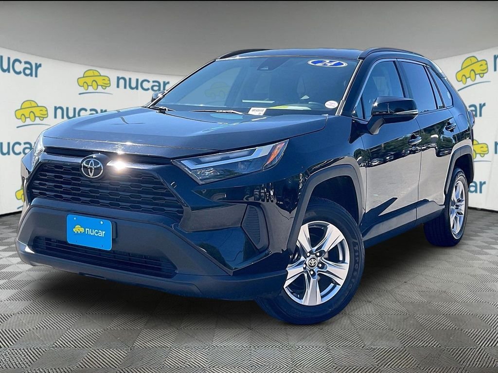 Used 2024 Midnight Black Metallic Toyota XLE image 3