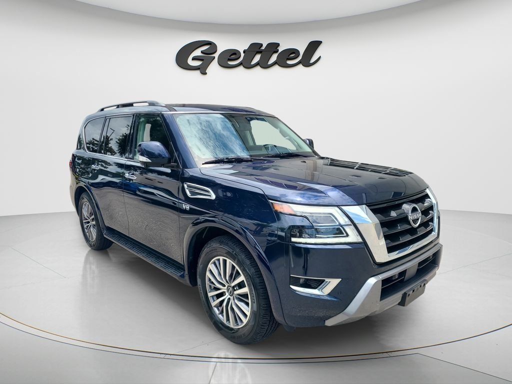 Used 2022 Blue Nissan SL image 3