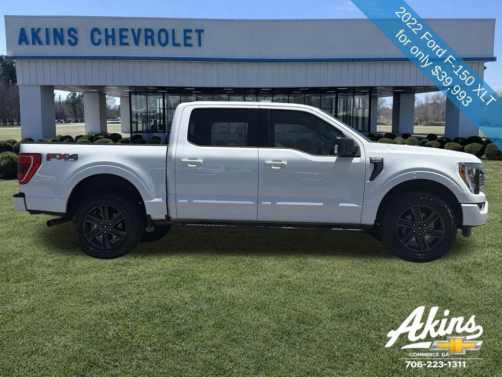 Used 2022 White Ford XLT image 7