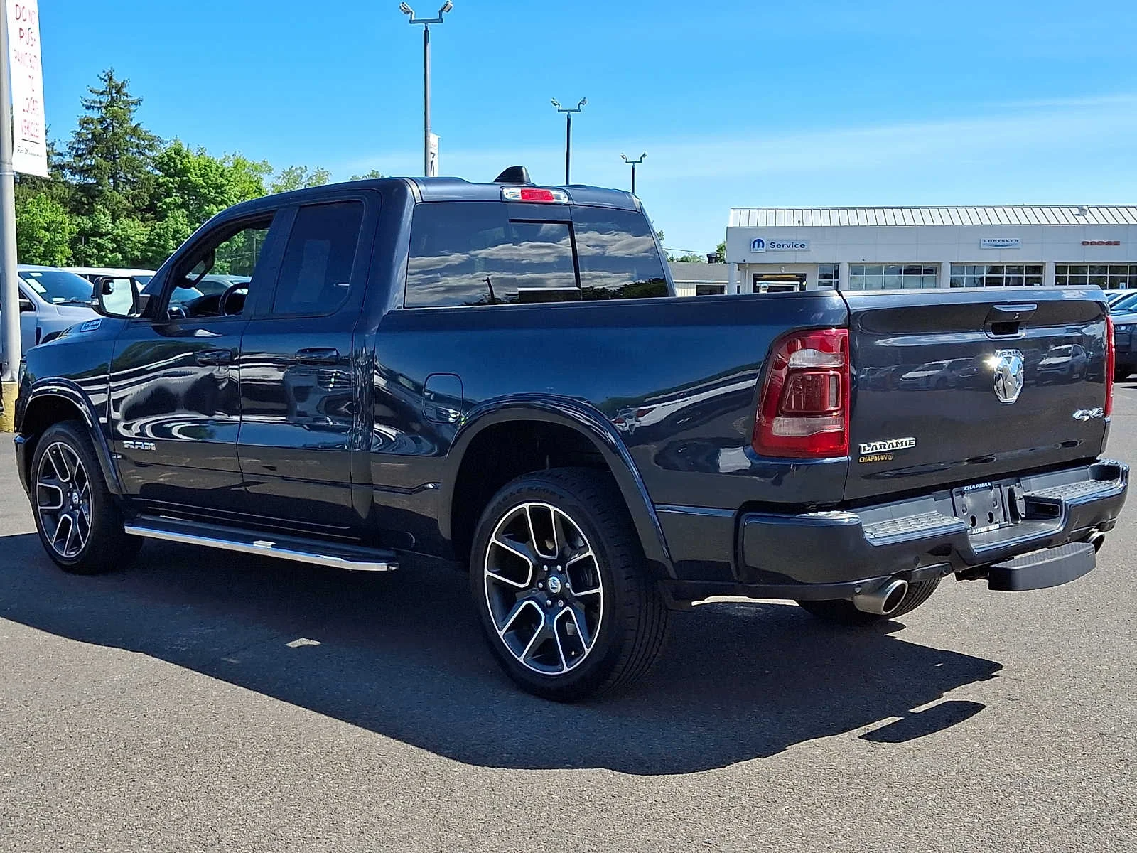Used 2019 Maximum Steel Metallic Clearcoat Ram Laramie image 4