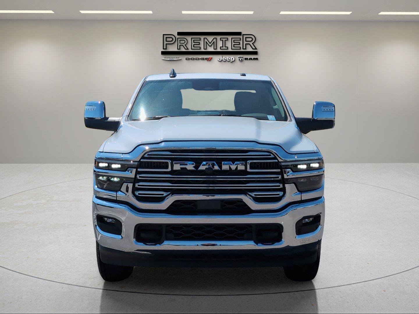 New 2025 Bright White Clear-Coat Exterior Paint RAM Laramie image 2
