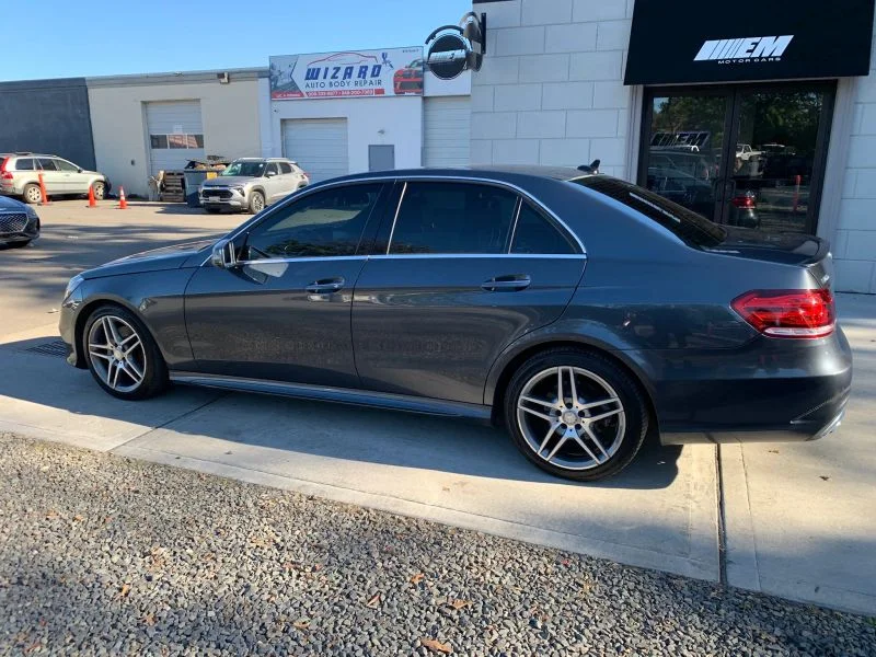 Used 2014 Gray Mercedes-Benz E 350 4MATIC® Sedan 4D image 7