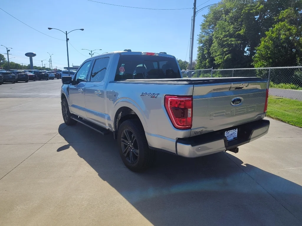 Used 2023 Iconic Silver Metallic Ford XLT image 6