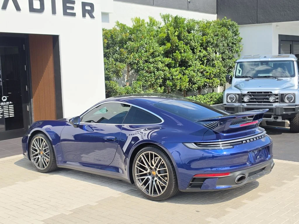 Used 2022 Blue Porsche Carrera image 3