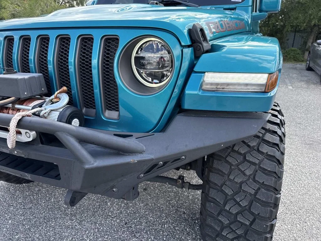 Used 2020 Teal Jeep Unlimited Rubicon image 10