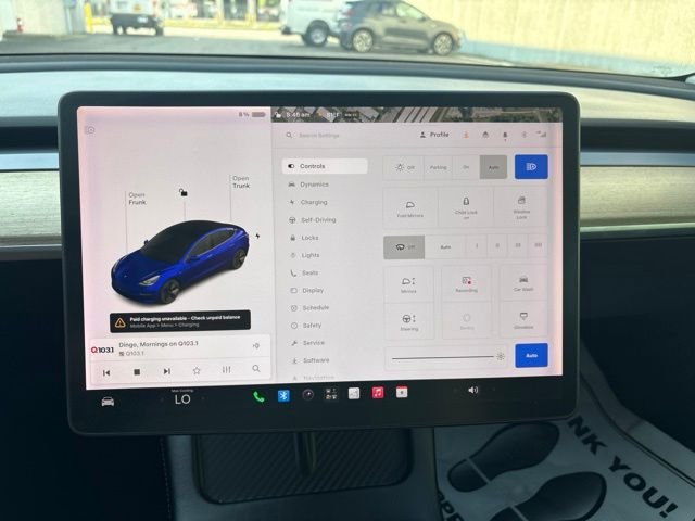 Used 2021 Deep Blue Metallic Tesla Standard Range Plus image 13