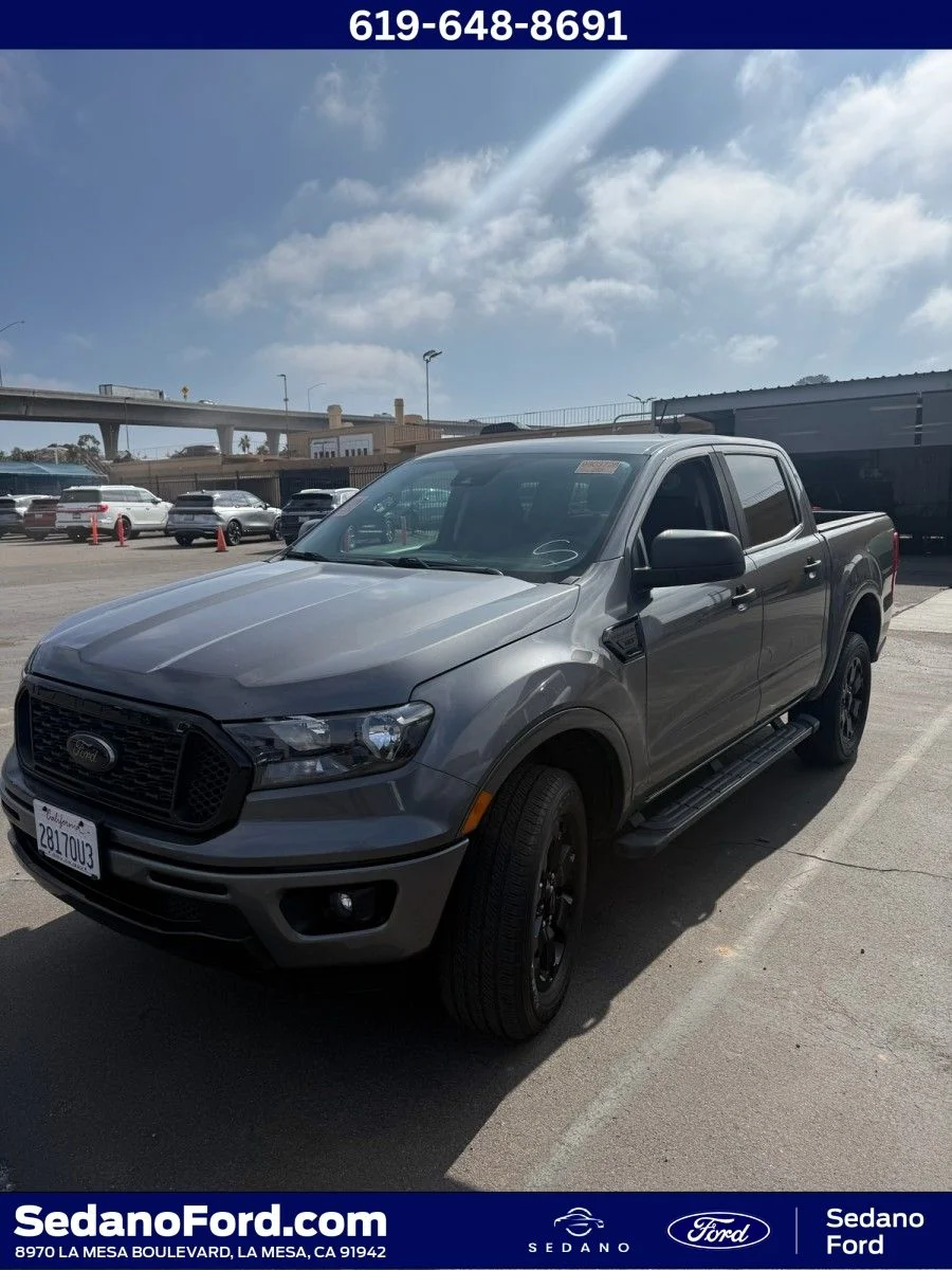 Used 2023 Carbonized Gray Metallic Ford XLT image 1
