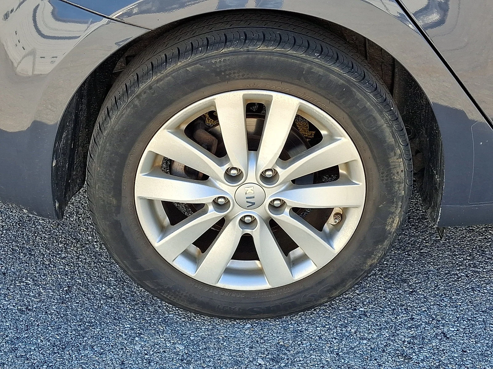 Used 2015 Blue Kia EX image 8