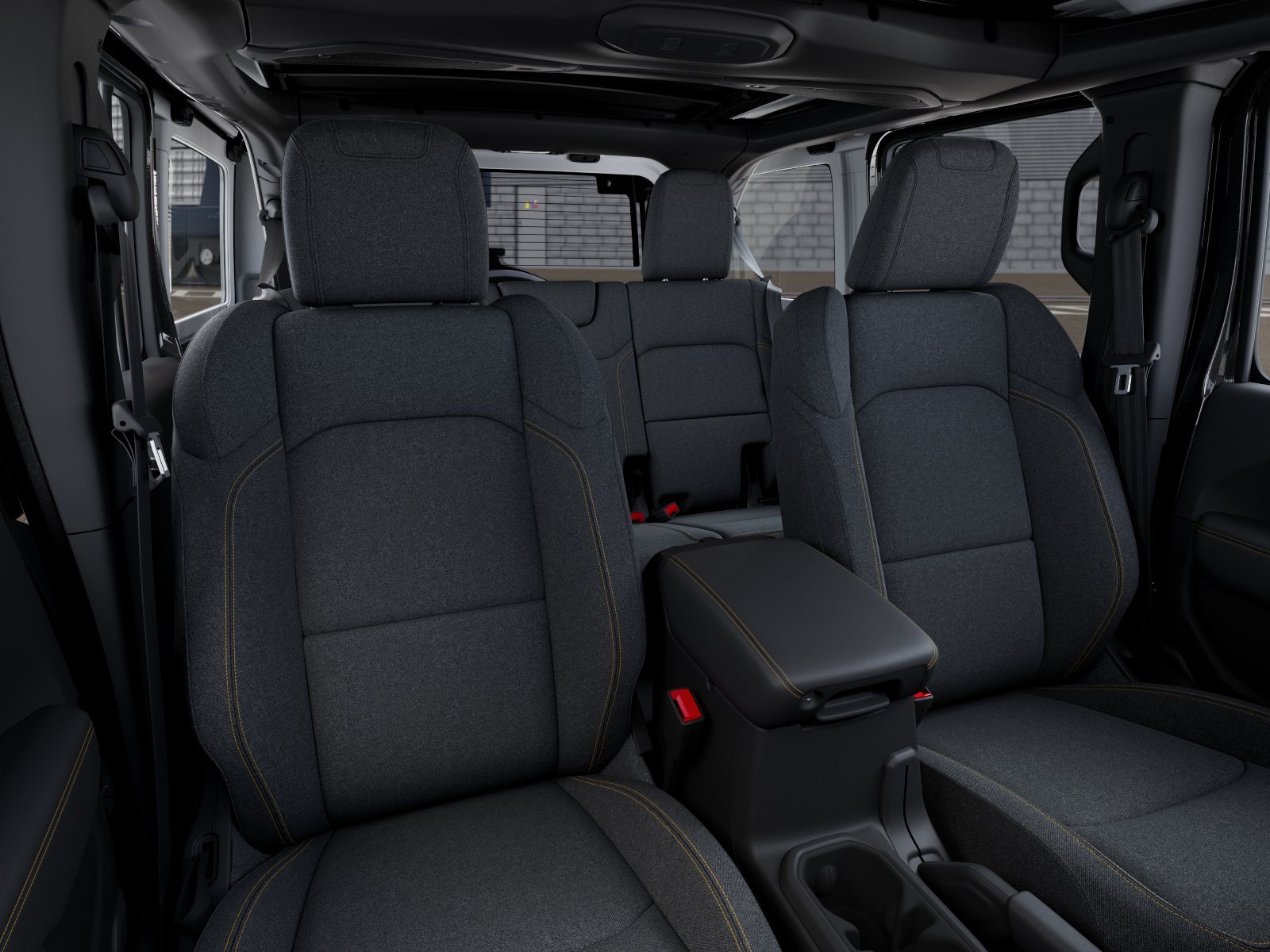 New 2026 Granite Crystal Metallic Clear-Coat Exterior Paint Jeep Sahara image 25