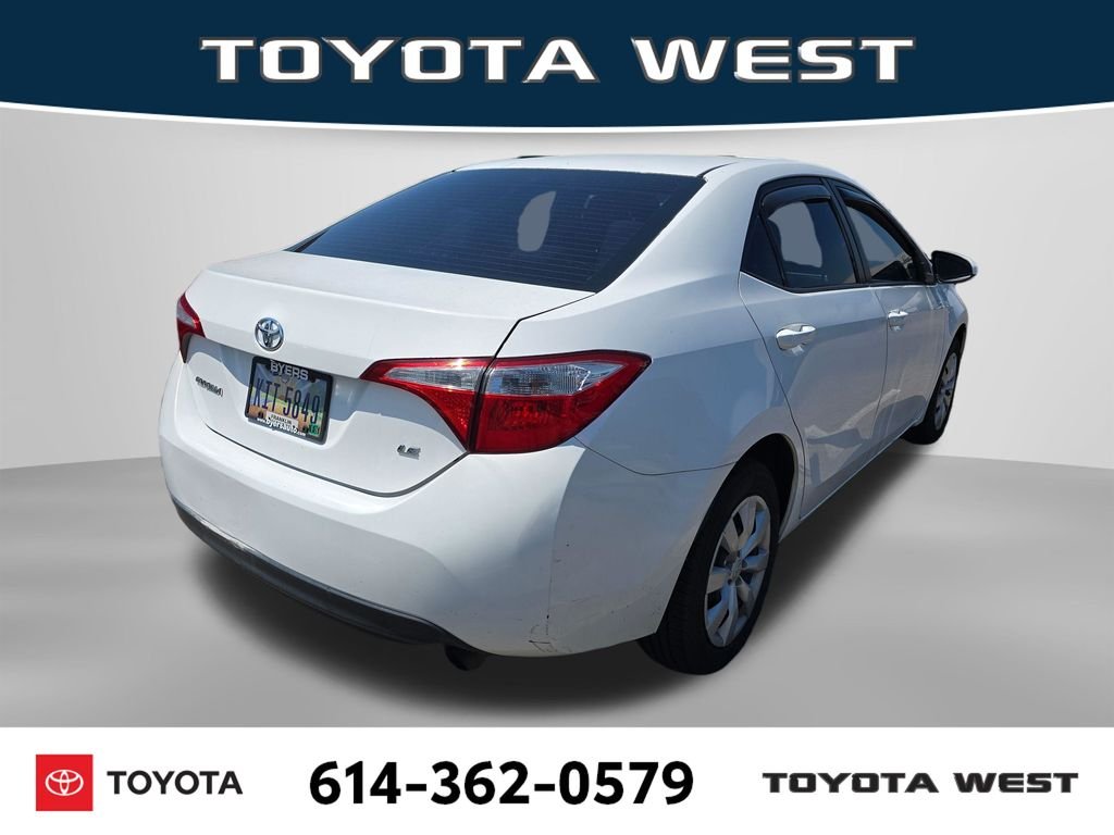 Used 2014 White Toyota LE image 8