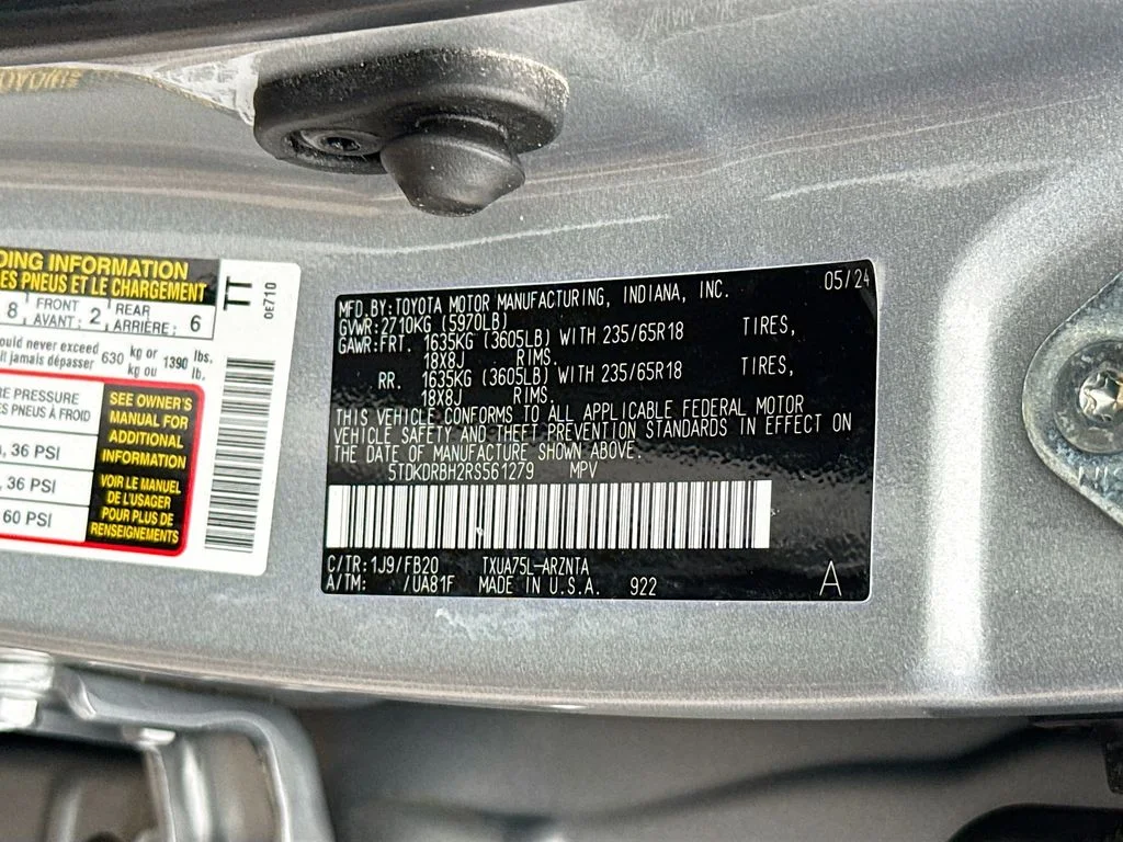 Used 2024 Silver Toyota LE image 36