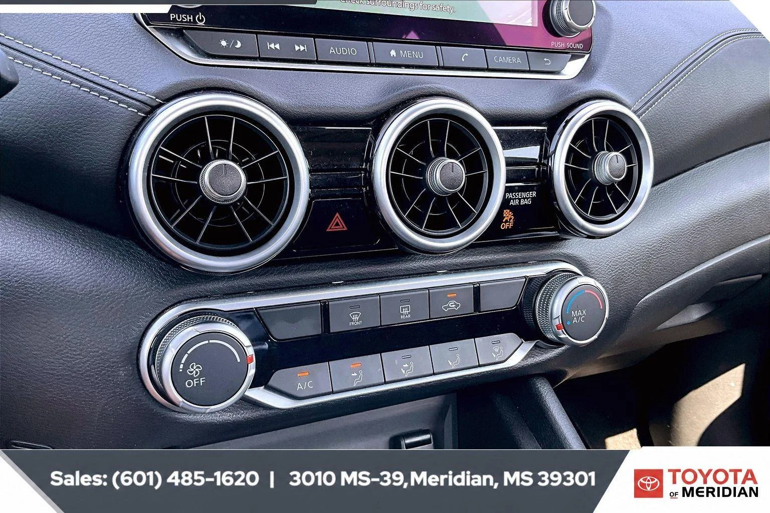 Used 2025 Atlantic Gray Metallic Nissan SV image 22